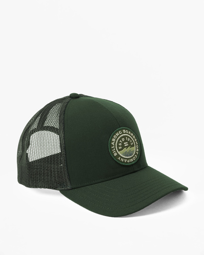 2 Walled Trucker Hat Green ABYHA00374 Billabong