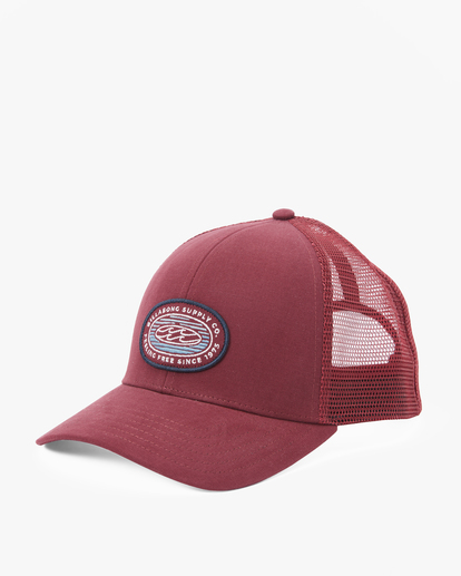 0 Walled Trucker Hat Green ABYHA00374 Billabong