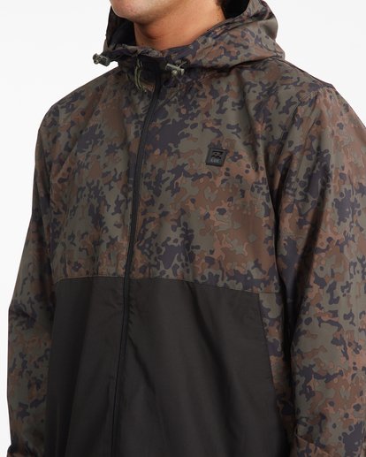 Billabong boundary multicam outlet zip fleece