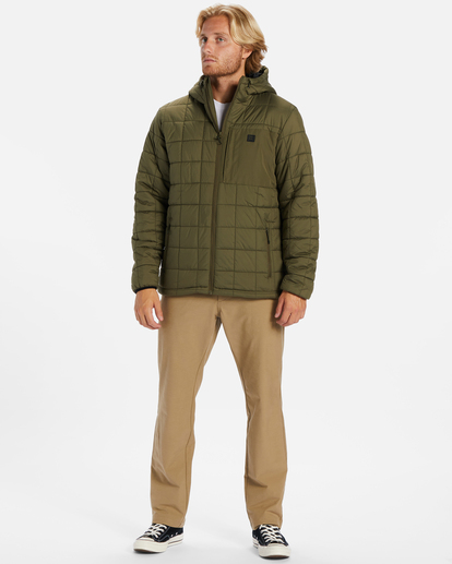 2 A/Div Journey Puffer Jacket Green ABYJK00162 Billabong
