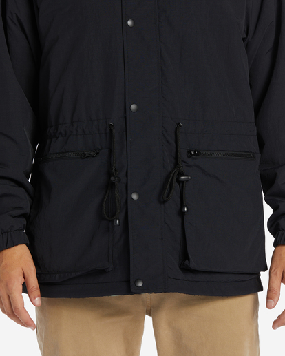 10 Gnaraloo Reversible - Jack om aan twee kanten te dragen voor Heren Black ABYJK00186 Billabong