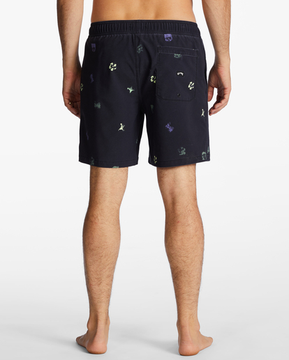 4 Sundays Layback 17" Boardshorts Black ABYJV00103 Billabong