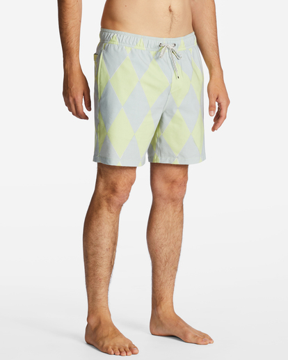 4 Sundays Layback 17" Boardshorts Yellow ABYJV00103 Billabong