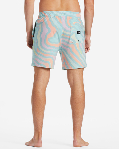 4 Sundays Layback 17" Boardshorts Green ABYJV00103 Billabong
