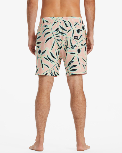 4 Sundays Layback 17" Boardshorts Orange ABYJV00103 Billabong