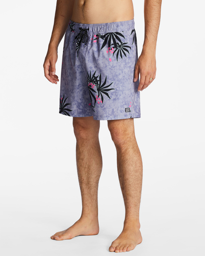 3 Sundays Layback 17" Boardshorts Purple ABYJV00103 Billabong