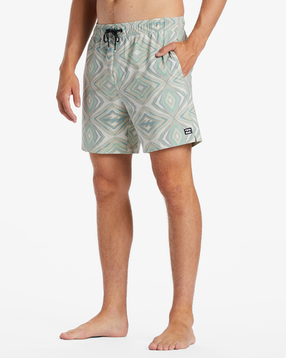 3 Sundays Layback 17" Boardshorts Grey ABYJV00103 Billabong