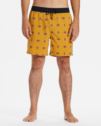 2 Sundays Layback 17" Boardshorts Yellow ABYJV00103 Billabong