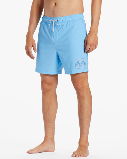 3 Riot Layback 17" Boardshorts Blue ABYJV00105 Billabong