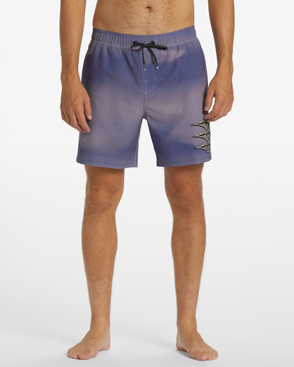 2 Riot Layback 17" Boardshorts Purple ABYJV00105 Billabong