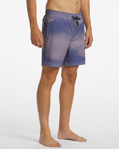 4 Riot Layback 17" Boardshorts Purple ABYJV00105 Billabong