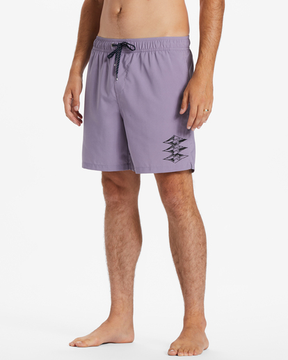 3 Riot Layback 17" Boardshorts Purple ABYJV00105 Billabong