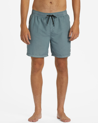 2 All Day Layback 17" Boardshorts Blue ABYJV00113 Billabong
