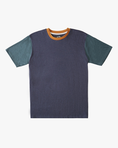 4 Zenith Short Sleeve T-Shirt Blue ABYKT00127 Billabong