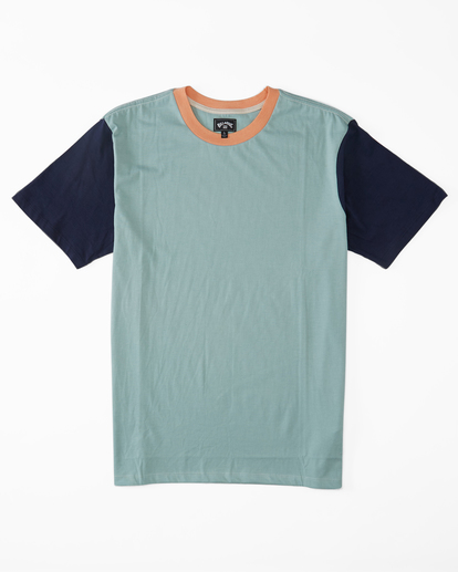4 Zenith Short Sleeve T-Shirt Blue ABYKT00127 Billabong