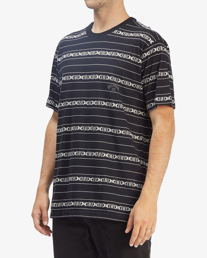 1 Hector Short Sleeve T-Shirt Black ABYKT00149 Billabong
