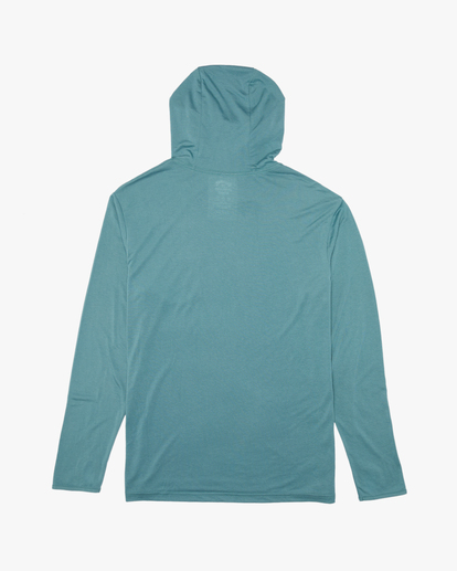 6 A/Div Equator Hooded Long Sleeve T-Shirt Blue ABYKT00172 Billabong