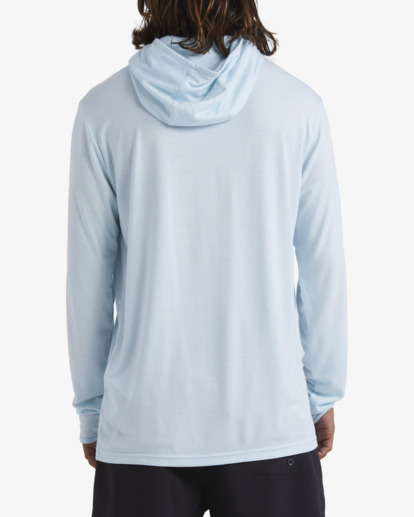 2 Eclipse Hooded Long Sleeve Surf T-Shirt Blue ABYKT00195 Billabong