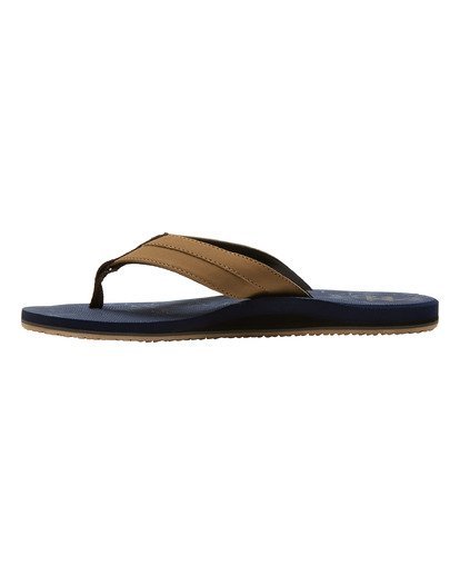 3 All Day Impact Print Slip-On Sandals Blue ABYL100002 Billabong