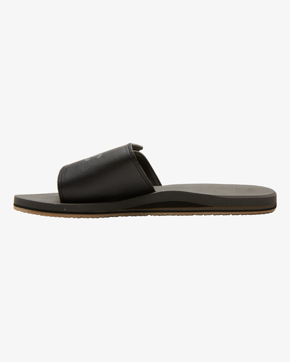 3 All Day Impact Print Slide Sandals Black ABYL100012 Billabong