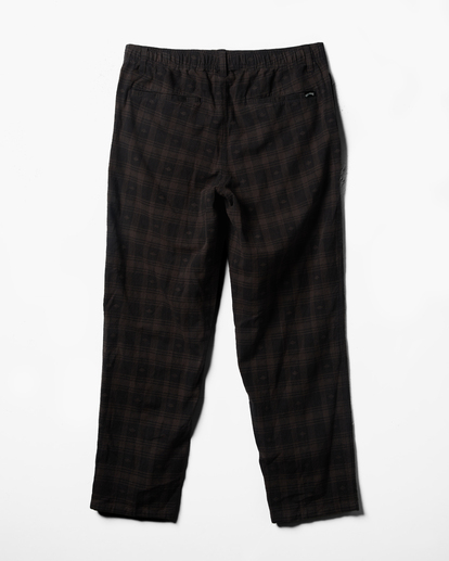 4 Larry Jacquard Elastic Beach Pants Black ABYNP00146 Billabong