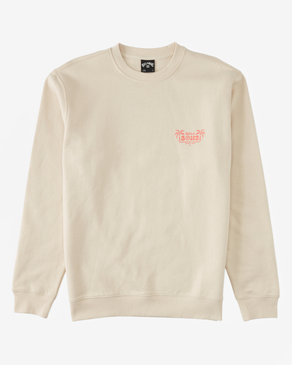 5 Short Sands Crew Sweatshirt Beige ABYSF00114 Billabong