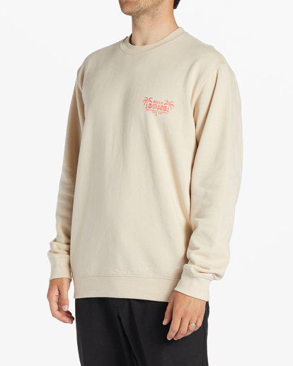 1 Short Sands Crew Sweatshirt Beige ABYSF00114 Billabong