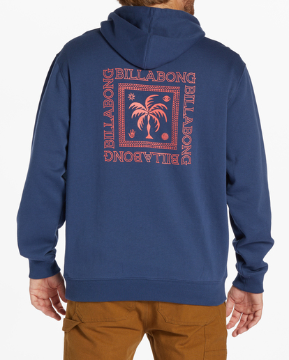 2 Short Sands Pullover Sweatshirt Blue ABYSF00115 Billabong