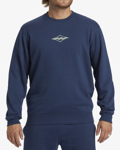 0 Shorebird Crew Sweatshirt Blue ABYSF00130 Billabong