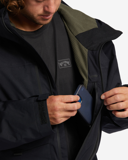 6 Prism Sympatex 45k Jacket Black ABYTJ00104 Billabong