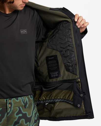 7 Prism Sympatex 45k Jacket Black ABYTJ00104 Billabong