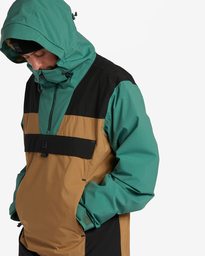 6 A/Div Quest 15K Insulated Snow Jacket Green ABYTJ00108 Billabong