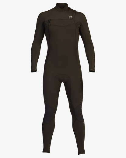 1 4/3 Absolute Chest Zip Full Wetsuit Black ABYW100103 Billabong