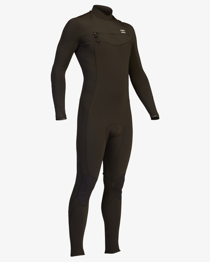 5 4/3 Absolute Chest Zip Full Wetsuit Black ABYW100103 Billabong