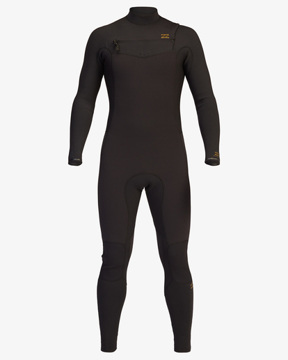 2 3/2 Revolution Chest Zip Full Wetsuit Black ABYW100127 Billabong