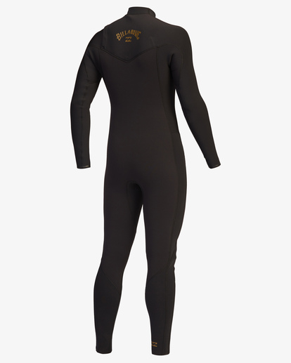 3 3/2 Revolution Chest Zip Full Wetsuit Black ABYW100127 Billabong