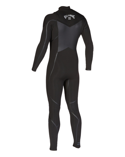 4 4/3 Absolute Plus Chest Zip Full Wetsuit Black ABYW100170 Billabong