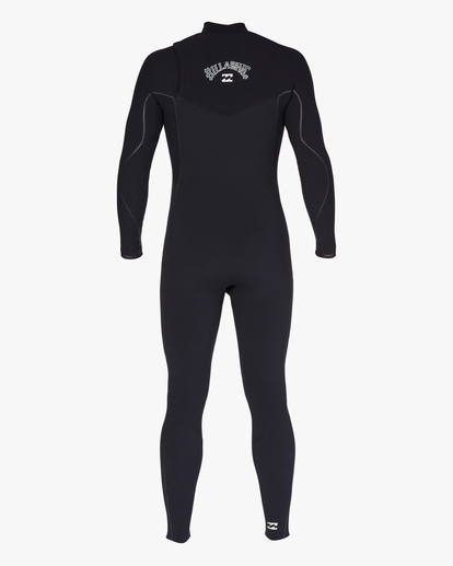 10 4/3 Furnace Natural Zipperless Full Wetsuit Black ABYW100184 Billabong