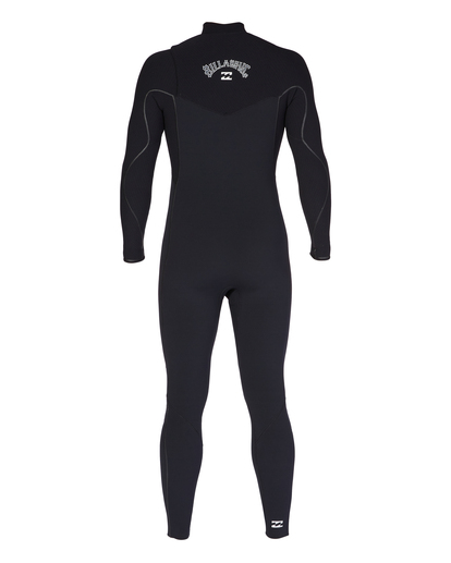 3 4/3 Furnace Natural Zipperless Full Wetsuit Black ABYW100184 Billabong