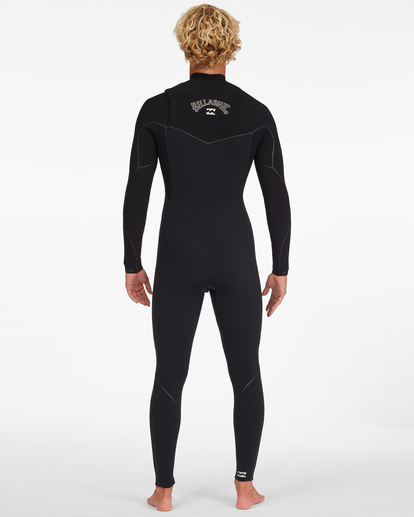 10 5/4mm Furnace - Chest Zip Wetsuit for Men Black ABYW100188 Billabong