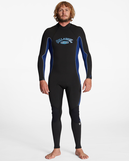 0 3/2 Absolute Back Zip Full Wetsuit Blue ABYW100189 Billabong