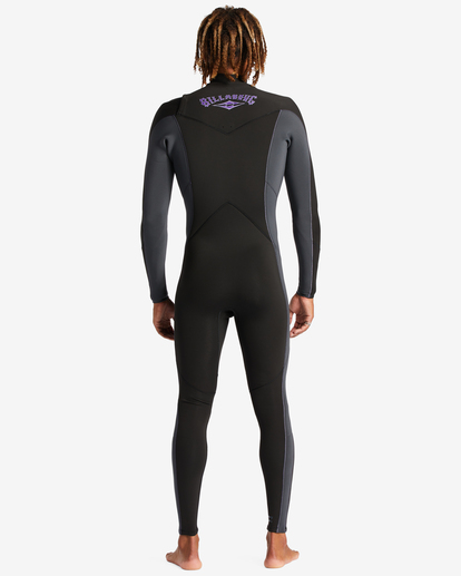 2 3/2 Absolute Chest Zip Full Wetsuit Purple ABYW100192 Billabong