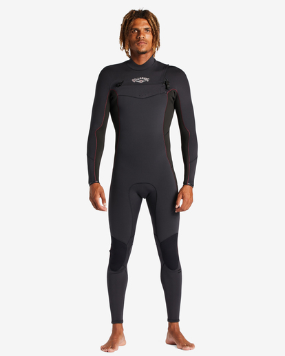 1 4/3mm Absolute - Chest-Zip-Neoprenanzug für Männer Blau ABYW100193 Billabong
