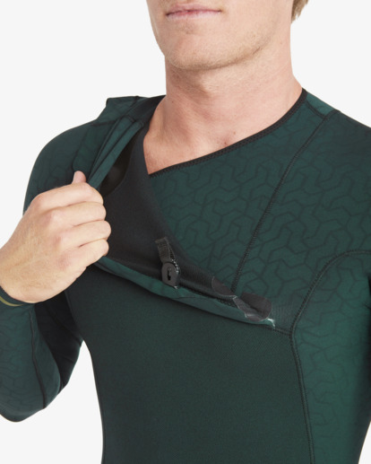 4 4/3mm Revolution Natural - Traje de Surf sin Cremallera para Hombre Verde ABYW100230 Billabong