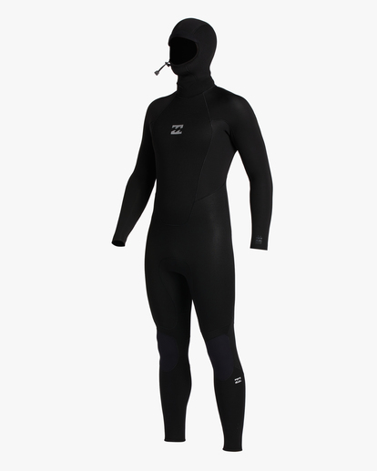 5 5/4 Absolute Back Zip Long Sleeve Wetsuit Black ABYW200101 Billabong