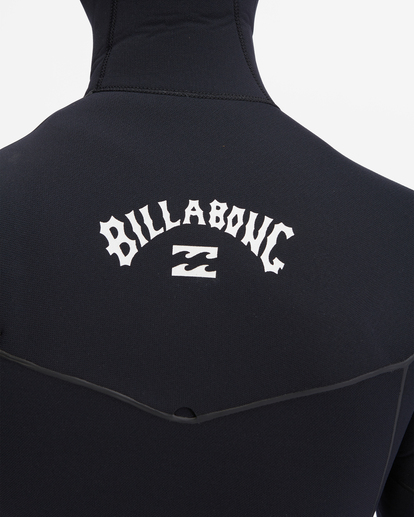 5 5/4 Furnace Chest Zip Hooded Full Wetsuit Black ABYW200102 Billabong