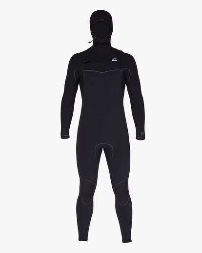 8 5/4 Furnace Hooded Chest Zip Full Wetsuit Black ABYW200114 Billabong