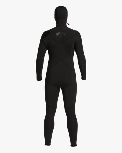3 5/4 Absolute Chest Zip Hooded Wetsuit Black ABYW200117 Billabong