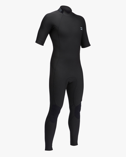 1 2/2 Absolute Back Zip Short Sleeve Full Wetsuit Black ABYW300105 Billabong
