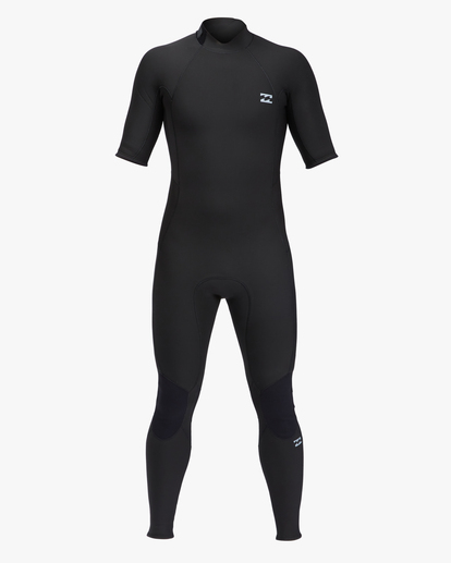 2 2/2 Absolute Back Zip Short Sleeve Full Wetsuit Black ABYW300105 Billabong